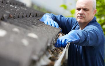 cleaning and inspecting Mourne Beg roofs